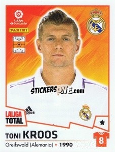 Figurina Kroos - LaLiga Total 2022-2023 n. 255 - Panini