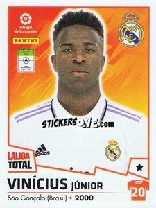Sticker Vinícius - LaLiga Total 2022-2023 n. 262 - Panini