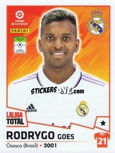 Sticker Rodrygo - LaLiga Total 2022-2023 n. 263 - Panini