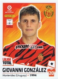 Sticker Giovanni González - LaLiga Total 2022-2023 n. 274 - Panini