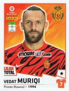 Sticker Muriqi - LaLiga Total 2022-2023 n. 285 - Panini