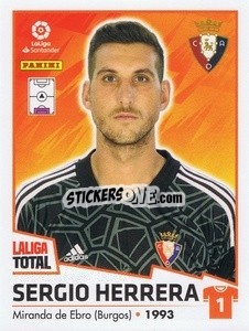 Figurina Sergio Herrera - LaLiga Total 2022-2023 - Panini