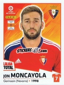 Cromo Moncayola - LaLiga Total 2022-2023 - Panini