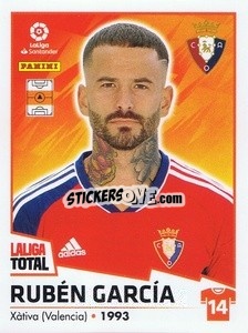 Figurina Rubén García - LaLiga Total 2022-2023 - Panini