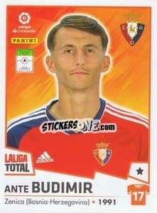 Figurina Budimir - LaLiga Total 2022-2023 - Panini