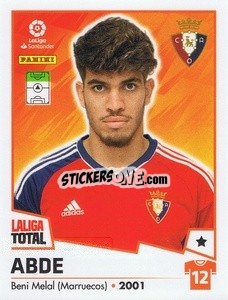 Sticker Abde - LaLiga Total 2022-2023 - Panini
