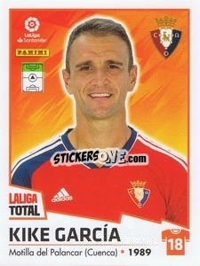 Cromo Kike García - LaLiga Total 2022-2023 - Panini