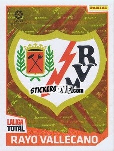 Sticker Escudo Rayo Vallecano - LaLiga Total 2022-2023 - Panini