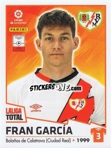 Sticker Fran García - LaLiga Total 2022-2023 n. 316 - Panini