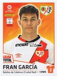 Figurina Fran García - LaLiga Total 2022-2023 - Panini