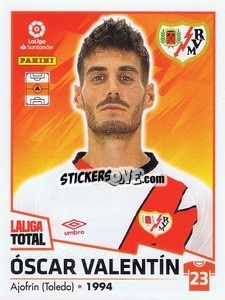 Sticker Óscar Valentín - LaLiga Total 2022-2023 - Panini