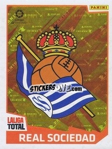 Figurina Escudo Real Sociedad - LaLiga Total 2022-2023 - Panini