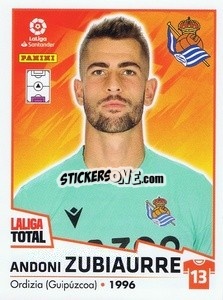 Sticker Zubiaurre - LaLiga Total 2022-2023 - Panini
