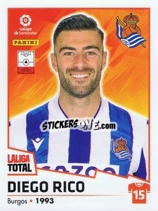 Cromo Diego Rico - LaLiga Total 2022-2023 - Panini