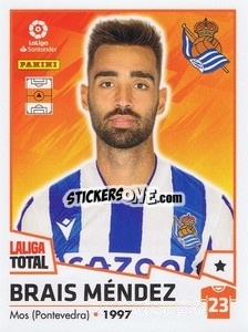 Sticker Brais Méndez - LaLiga Total 2022-2023 n. 344 - Panini