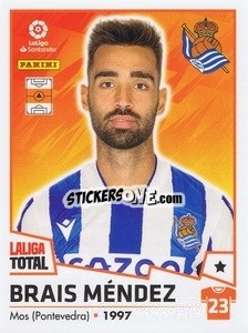 Figurina Brais Méndez - LaLiga Total 2022-2023 - Panini