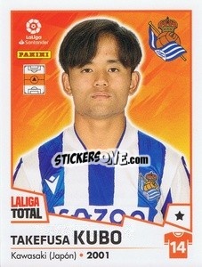 Sticker Kubo - LaLiga Total 2022-2023 n. 345 - Panini
