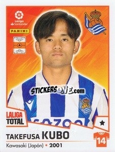 Cromo Kubo - LaLiga Total 2022-2023 - Panini