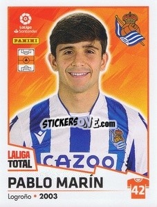 Sticker Pablo Marín - LaLiga Total 2022-2023 n. 348 - Panini