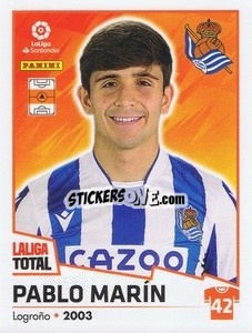 Figurina Pablo Marín - LaLiga Total 2022-2023 - Panini