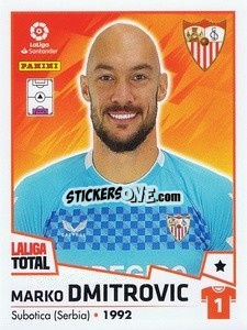 Figurina Dmitrovic - LaLiga Total 2022-2023 - Panini