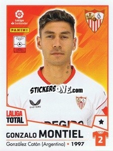Sticker Montiel - LaLiga Total 2022-2023 n. 358 - Panini