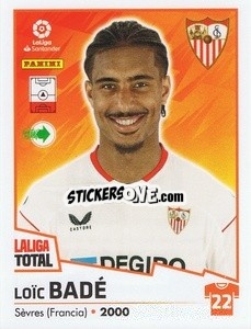 Figurina Badé - LaLiga Total 2022-2023 n. 360 - Panini