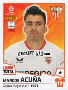 Sticker Acuña - LaLiga Total 2022-2023 n. 362 - Panini