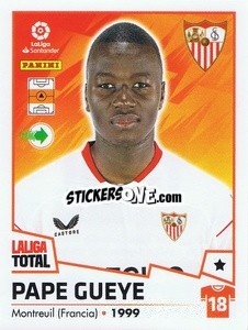 Sticker Pape Gueye - LaLiga Total 2022-2023 n. 364 - Panini