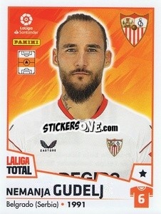 Sticker Gudelj - LaLiga Total 2022-2023 n. 365 - Panini