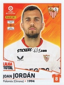 Sticker Jordán - LaLiga Total 2022-2023 n. 368 - Panini