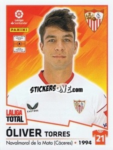 Figurina Óliver - LaLiga Total 2022-2023 - Panini