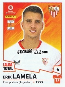 Cromo Lamela - LaLiga Total 2022-2023 - Panini