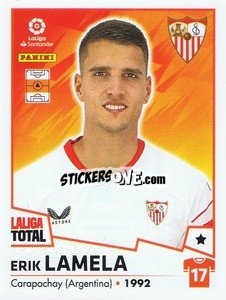 Sticker Lamela - LaLiga Total 2022-2023 n. 370 - Panini