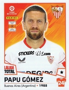 Sticker Papu Gómez - LaLiga Total 2022-2023 n. 371 - Panini
