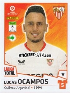 Cromo Ocampos - LaLiga Total 2022-2023 - Panini