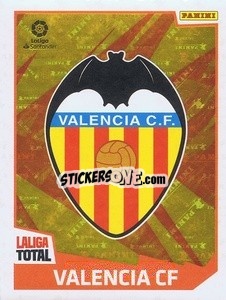 Cromo Escudo Valencia CF - LaLiga Total 2022-2023 - Panini