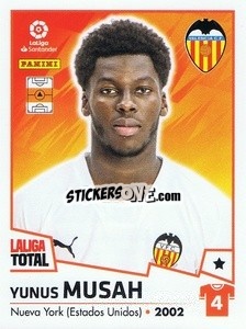 Cromo Musah - LaLiga Total 2022-2023 n. 388 - Panini