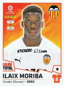 Sticker Ilaix Moriba - LaLiga Total 2022-2023 n. 391 - Panini
