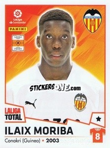 Figurina Ilaix Moriba - LaLiga Total 2022-2023 - Panini