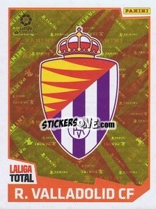 Figurina Escudo R. Valladolid CF - LaLiga Total 2022-2023 - Panini