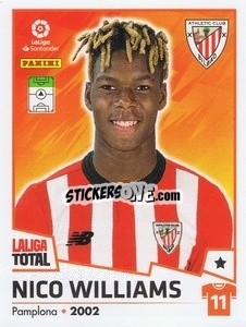 Sticker Nico Williams - LaLiga Total 2022-2023 n. 41 - Panini