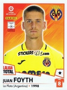 Cromo Foyth - LaLiga Total 2022-2023 n. 423 - Panini