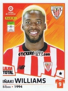 Sticker Inaki Williams - LaLiga Total 2022-2023 n. 43 - Panini