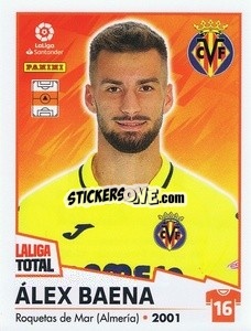 Figurina Álex Baena - LaLiga Total 2022-2023 - Panini