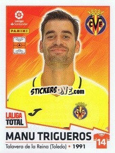 Sticker Manu Trigueros - LaLiga Total 2022-2023 - Panini
