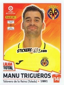 Figurina Manu Trigueros - LaLiga Total 2022-2023 - Panini