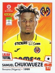 Figurina Chukwueze - LaLiga Total 2022-2023 - Panini