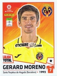 Sticker Gerard Moreno - LaLiga Total 2022-2023 n. 438 - Panini