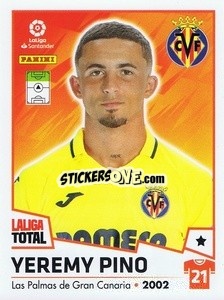 Sticker Yeremy Pino - LaLiga Total 2022-2023 - Panini